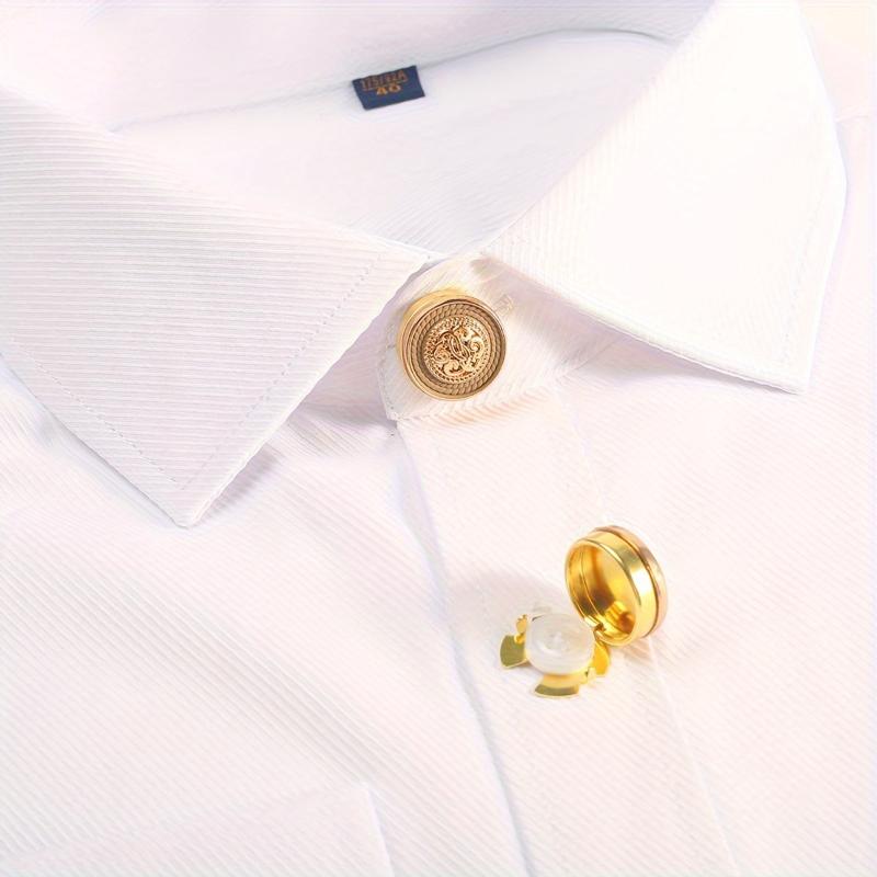 2‑Pack Vintage Metal Shirt But - đánh giá và giá Men'S Holiday Formal Wear