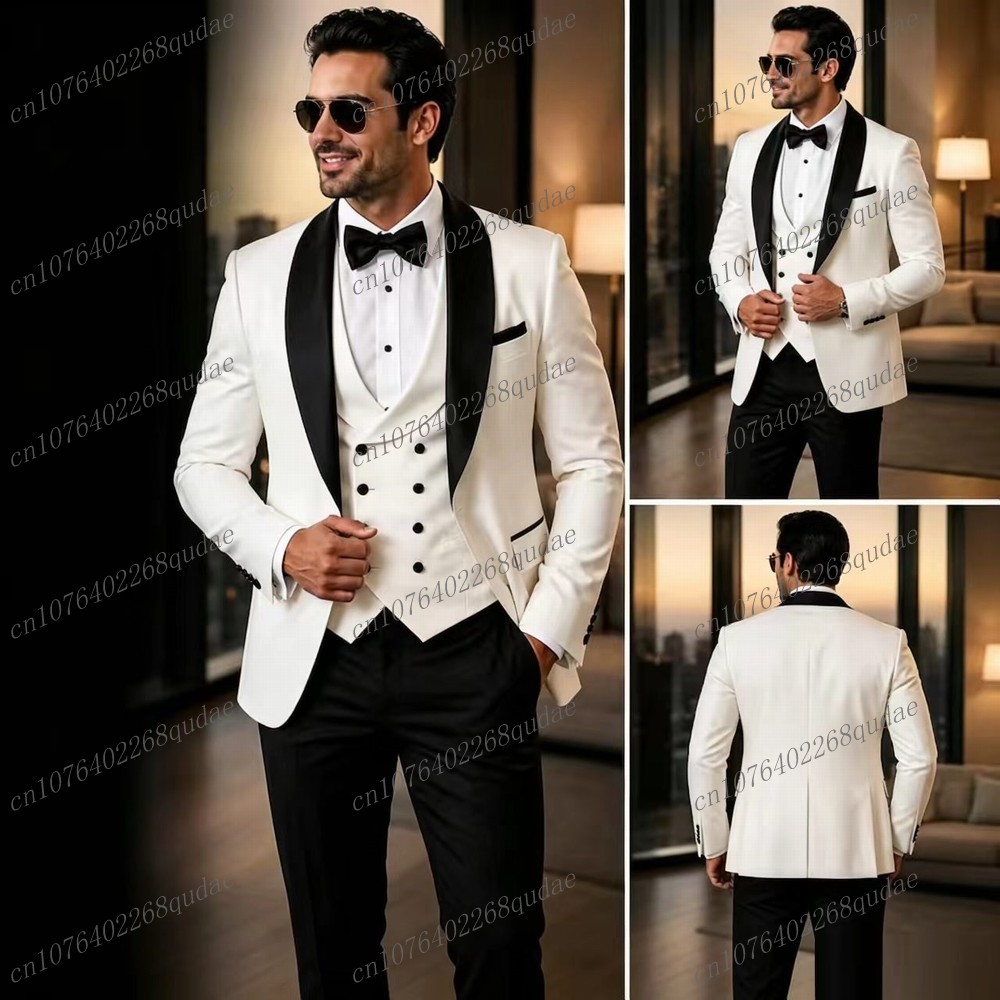White And Black Formal Men Sui - đánh giá và giá Men Formal Wear Black And White